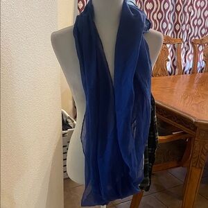 Elegant Blue Scarf
